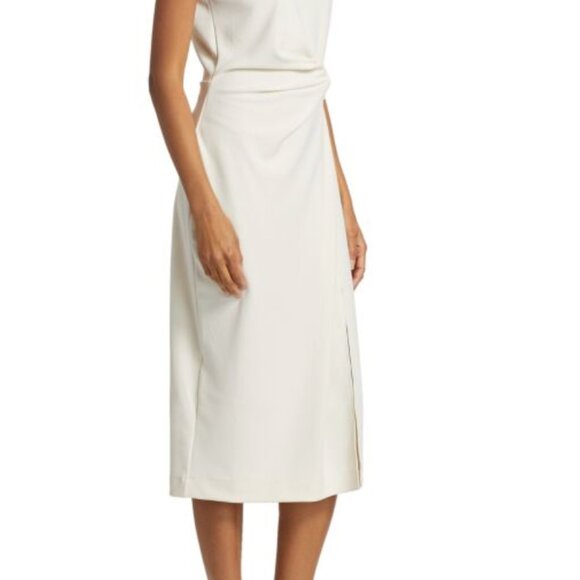 NWT Tanya Taylor Sleeveless Cody Crepe Dress - 00 - Picture 11 of 13